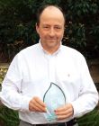 1.	Tony Robson with the ‘Sales Agent of the Year’ award